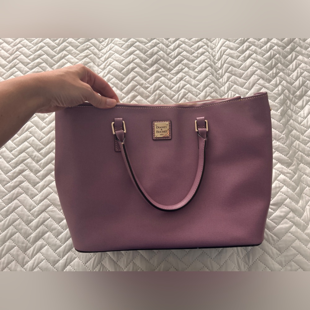 Dooney & Bourke Mauve Tote Bag